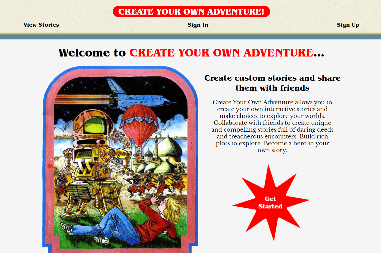 Create Your Own Adventure